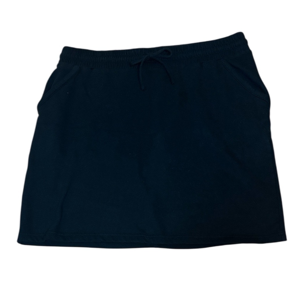 Torrid Black Mini Skirt, athletic, pockets, Large